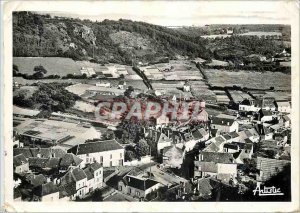 Modern Postcard Avallon Yonne Panorama Cousin Roche and Chateau des Granges