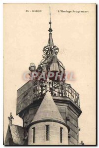 Old Postcard Dijon The Jacquemart Clock