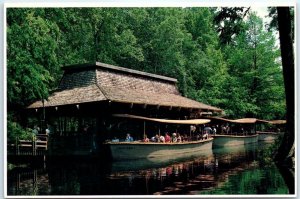 Postcard - Jungle Cruise, Florida's Silver Springs, USA