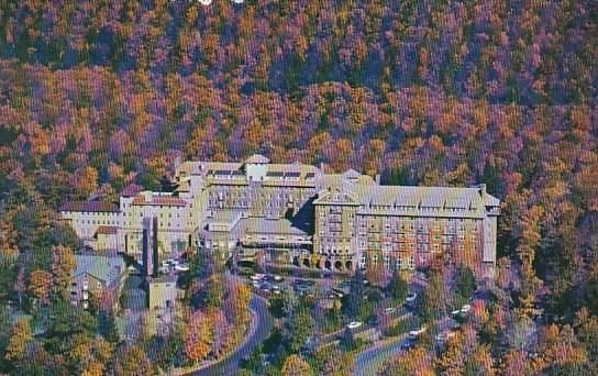 Pennsylvania Buck Hill Falls  An Aerial View Of The Inn At Buck Hill Falls