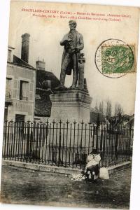 CPA CHATILLON - COLIGNY - Statue de Becquerei (Antoine-Cesar) (228511)