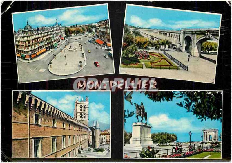 Postcard Modern Montpellier Herault