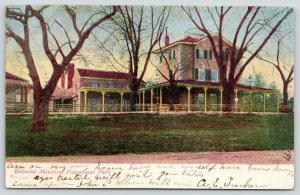 Philadelphia~Fairmount Park~Palladian Belmont Mansion~Underground Railroad~1907 