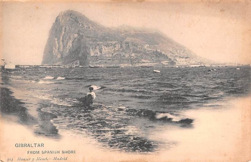 From Spanish Shore Gibraltar Unused 