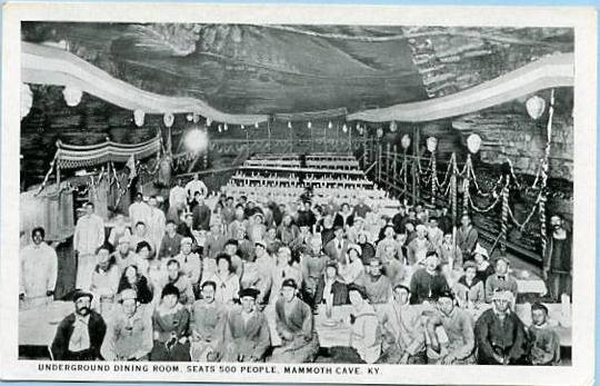 KY - Mammoth Cave, Underground Dining Room