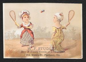 VICTORIAN TRADE CARDS Kids General Dry & Fancy Goods