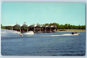 c1960 Pine Mountain Georgia GA Vintage Postcard Callaway Gardens Ski Pavilion