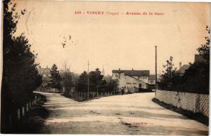 CPA VINCEY-Avenue de la Gare (184778)