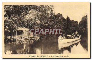 Postcard Old Gorge Sierroz L'Embarcadere