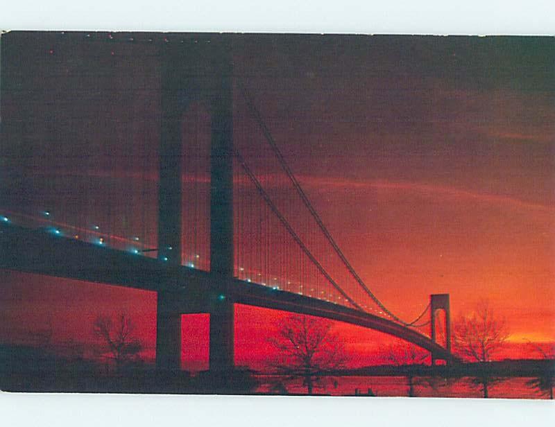 Pre-1980 BRIDGE SCENE Brooklyn & Staten Island - New York City New York NY H7954
