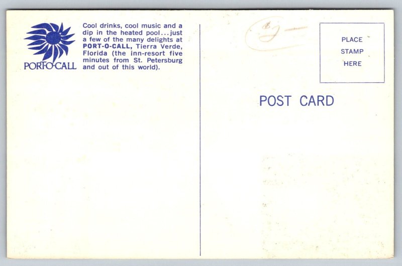 Port-O-Call   Tierra Verde  Florida    Postcard