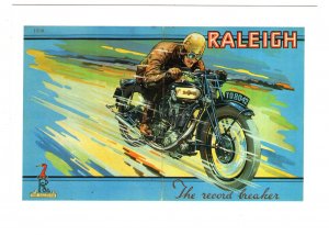 1930 Raleigh Motorcycle, The Record Breaker, Advertising