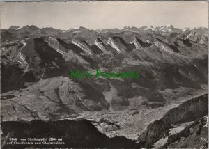 Switzerland Postcard - Blick Vom Santisgipfel Auf Churfirsten... RR11035