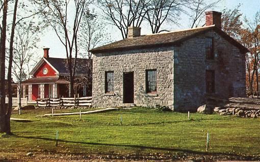 Canada - Ontario, Upper Canada Village, Schoolmaster's House