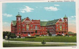 Iowa Ottumwa St Joseph's Academy Curteich