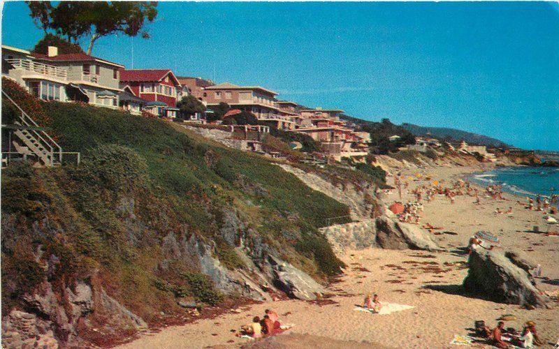 Arch Cove 1950s Laguna Beach California Halfway Rock Cress Crocker Golden 1540