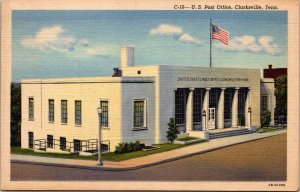 Tennessee Clarksville Post Office Curteich