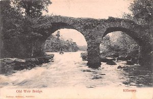 Old Weir Bridge Killarney Ireland Unused 