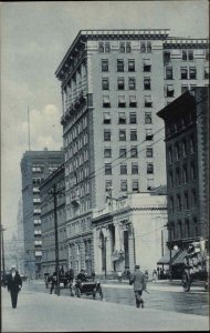 Detroit Mich MI Penobscot and State Savings Bldgs c1910 Vintage Postcard