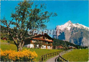 Postcard Modern Chalet Italy