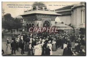 Old Postcard Exhibition Pavilion of Marseille in 1906 & # 39Amer Picon Aubade...
