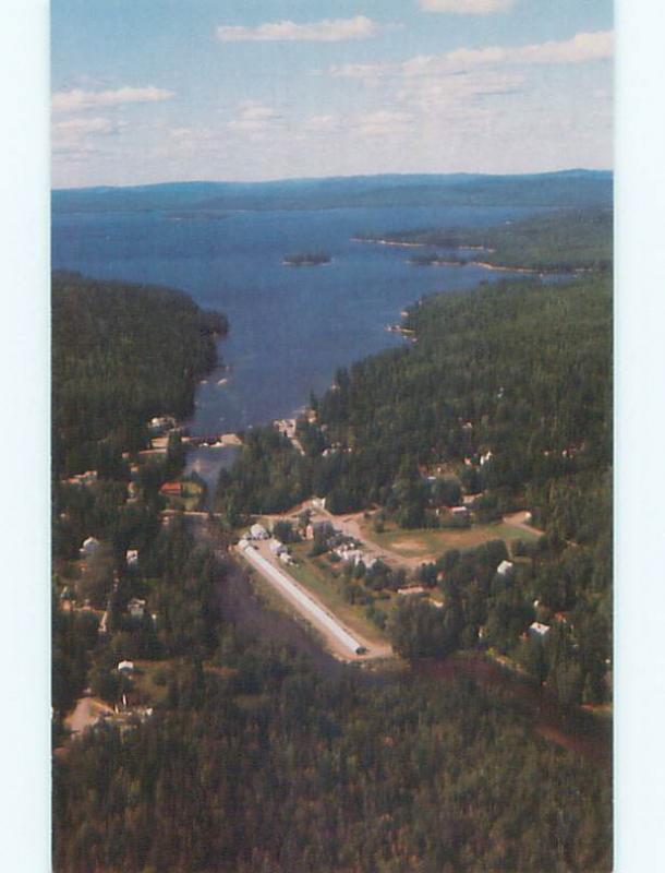 Unused Pre-1980 AERIAL VIEW OF TOWN Near St. Stephen & Andrews Maine ME n2885