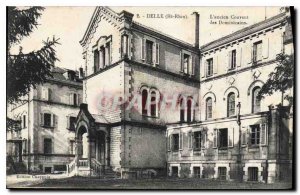 Postcard Old Delle Ht Rhin Dominican Convent