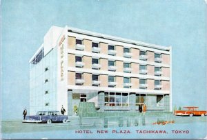 Postcard Japan Tokyo Hotel New Plaza, Tachikawa