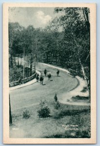 c1940 Toronto Ontario Canada Vintage Postcard High Park Exterior View Unposted