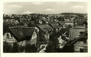 czech, FRÝDLANT v Čechách, Partial View (1930s) RPPC Postcard (1)