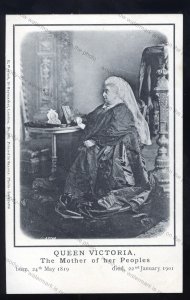 ROY023 - Queen Victoria - The Mother of her People's 1819 -1901 - postcard