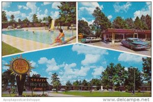 Georgia Folkston Tahiti Motel Restaurant With Pool