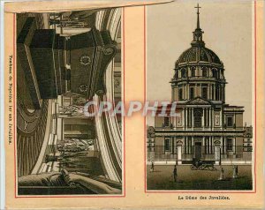 Old Postcard The Dome des Invalides and Tomb of Napoleon I at the Invalides