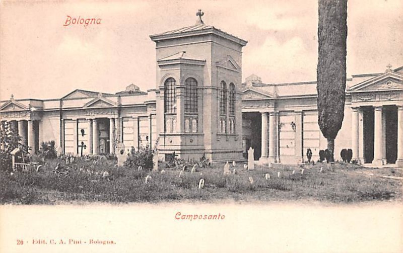 Camposanto Bologna Italy Unused 