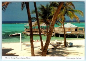 CAYMAN ISLANDS ~ Beach Resort MORRITTS TORTUGA PEACE  1993 Postcard 4x5.5