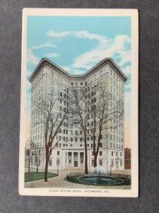 State Office Building Richmond VA Litho Postcard H1291082446