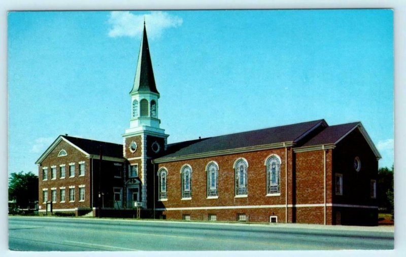 AUGUSTA, Georgia GA ~ ST. MARKS METHODIST CHURCH ca 1960s  Postcard
