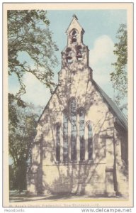 St. Anne's Church, Fredericton, New Brunswick, Canada, 1910-1920s