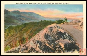 One of the Many Beautiful Scenes along the Blue Ridge Parkway