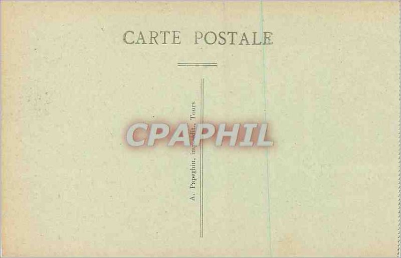 Old Postcard Tours Basilica of Saint marlin