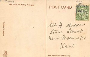 New Year Hold to Light Postal Used Unknown marking on front
