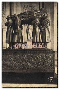 Old Postcard Paris tomb of Marechal Foch Army