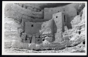 Arizona Montezuma Castle National Monument - RPPC Kodak Paper