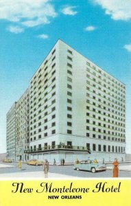 NEW ORLEANS, LA Louisiana  NEW MONTELEONE HOTEL  c1950's Artist's View Postcard