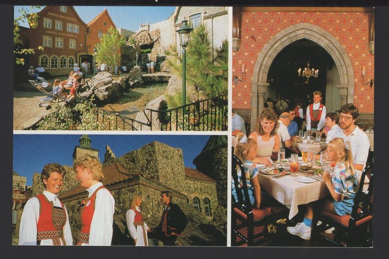 Disney World EPCOT CENTER The Norway Pavilion offers Smorgasbord ~ Cont'l