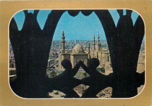 Egypt Postcard Cairo Sultan Hassan & Refai Mosques