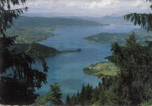 BF19733 le lac d annecy h s depuis le col de la forclaz  france front/back image