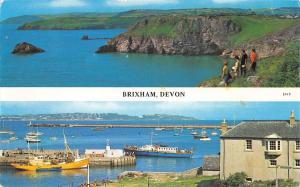 B101299 brixham devon ship bateaux  uk 14x9cm