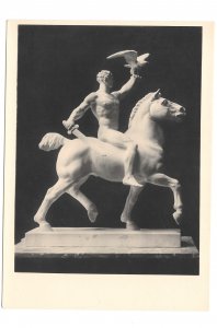 Sculptor Otto Hofner Warrior Deutsche Sieg German Victory RPPC 4X6 Art Postcard