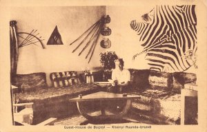 Rwanda Guesthouse de Bugoyi Kisenyi Ruanda Urundi postcard B982